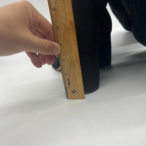 Marc Fisher Black Solid Tall Shaft Boots Size 10 M - Picture 4 of 10